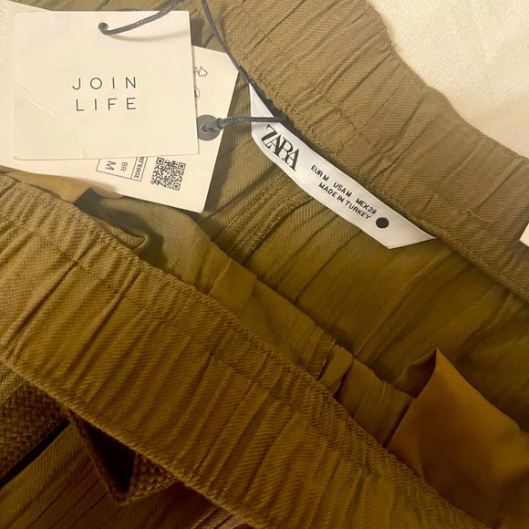 NWT Zara The Weekend Pants pleated - Picture 3 of 7